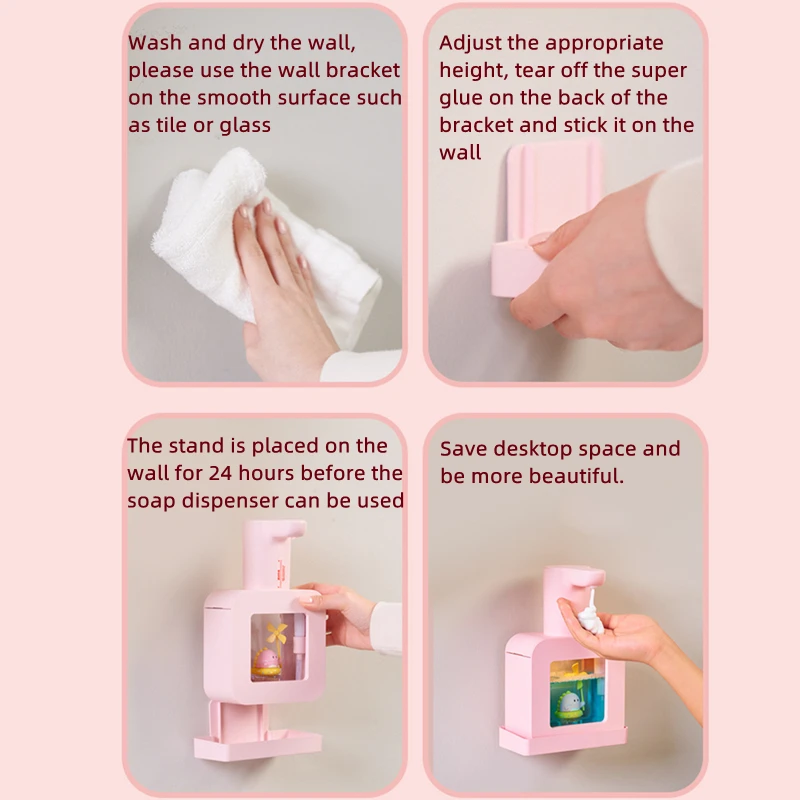 New Automatic Soap Dispenser Cute Pet Contact Free Hand Sanitizer USB - Image 6