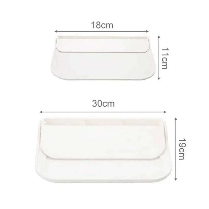 Folding Wall Mounted Shelf Saving Space Foldable Storage Rack - Image 5