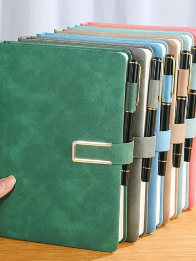 Custom Soft-Cover Vintage A5 Leather Notebook