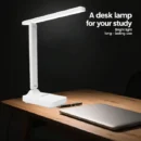 Single-Head LED Folding Desk LampEye Protection Reading Night