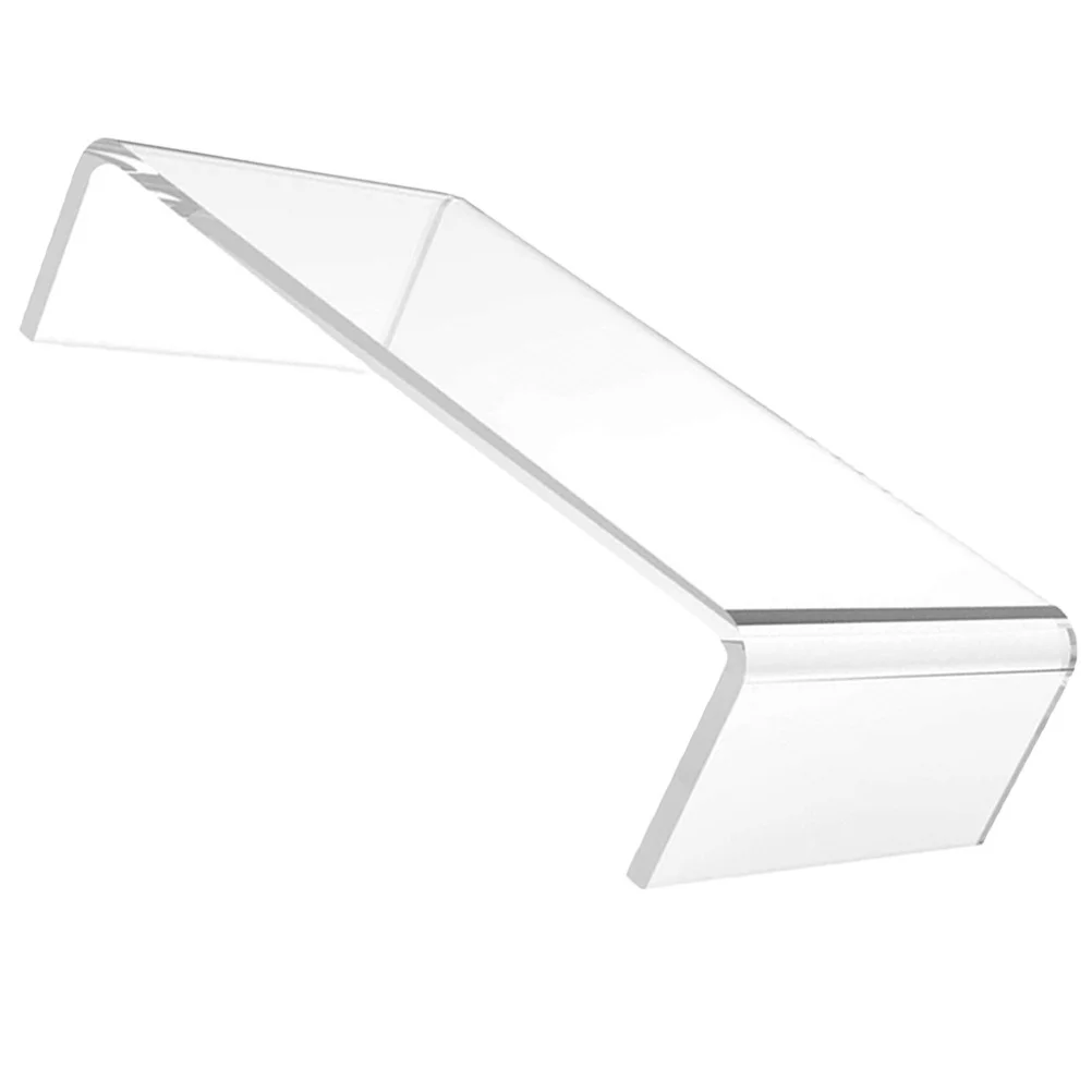 Clear Acrylic Monitor Stand 15Cm Height For Computer Laptop Ergonomic - Image 5