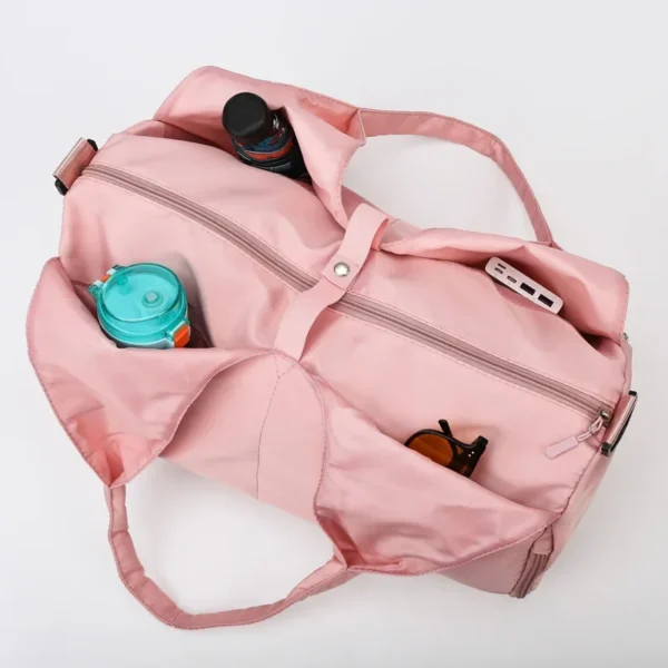 Solid Yoga Mat Bag Gym Fitness Handbags for Women Men Training - Image 3