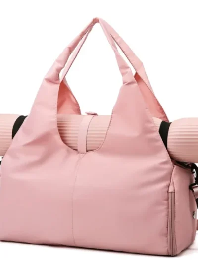 Solid Yoga Mat Bag Gym Fitness Handbags for Women Men Training