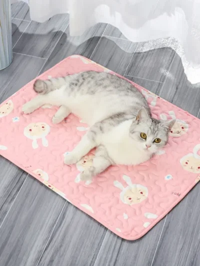 Moisture Proof Pet Dog Floor Mat Cooling Sofa Cushion Skin Friendly