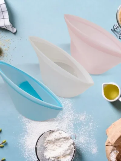 500ml/1000ml/1500ml Reusable Silicone Food Grade Storage Bag Lunch